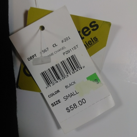 NWT CD Petites Zip Up Cardigan Sweater Black SZ SP - Picture 6 of 7